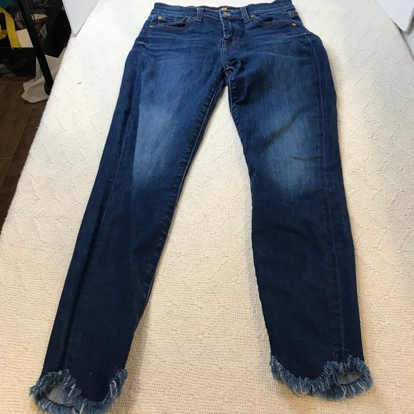 7 For All Mankind Denim - 7 FOR ALL MANKIND ANKLE SKINNY SIZE 26